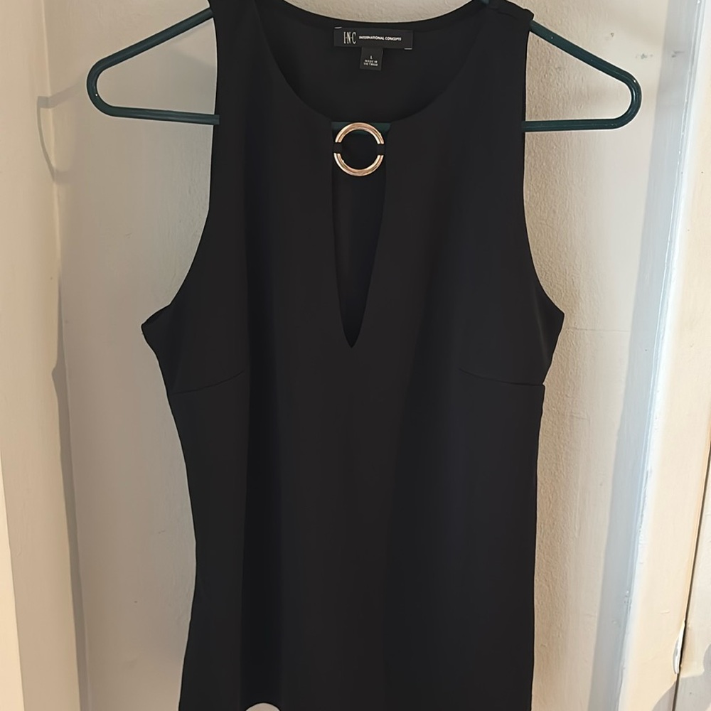 INC black blouse